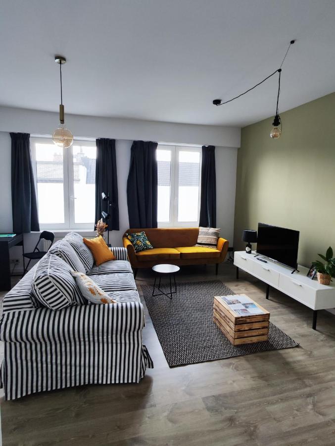 Gezellig Appartement Op Het Bruisende Zuid. Antwerpen Eksteriør billede